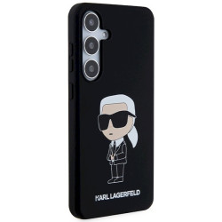 Karl Lagerfeld KLHCS24SSNIKBCK S24 S921 hardcase Silicone Ikonik / black