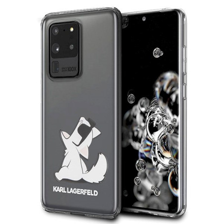 Karl Lagerfeld KLHCS69CFNRC Choupette Fun Case for Samsung Galaxy S20 Ultra G988 / transparent