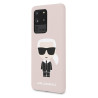 Karl Lagerfeld KLHCS69SLFKPI S20 UltraG988 hardcase Silicone Iconic / pink