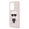 Karl Lagerfeld KLHCS69SLFKPI S20 UltraG988 hardcase Silicone Iconic / pink