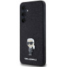Karl Lagerfeld KLHCSA35GKNPSK A35 A356 Hardcase Fixed Glitter Ikonik Logo Metal Pin / black