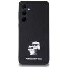 Karl Lagerfeld KLHCSA35SAKCNPK A35 A356 Hardcase Saffiano Karl&Choupette Pin / black