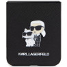 Karl Lagerfeld KLHCZF5SAKCNPK Saffiano Karl&Choupette Pin Hardcase for Samsung Galaxy Z Flip5 / black