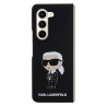 Karl Lagerfeld KLHCZFD5SNIKBCK Silicone Ikonik Hardcase for Z Fold5 / black