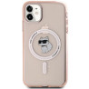 Karl Lagerfeld KLHMN61HFCCNOP IML Choupette MagSafe Hardcase for iPhone 11/XR 6.1" / pink