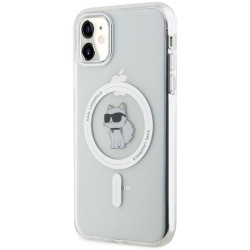 Karl Lagerfeld KLHMN61HFCCNOT iPhone 11/XR Transparent Hardcase IML Choupette MagSafe