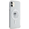 Karl Lagerfeld KLHMN61HFCCNOT iPhone 11/XR Transparent Hardcase IML Choupette MagSafe