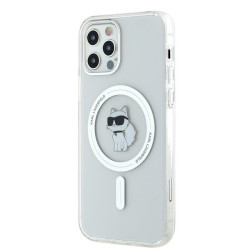 Karl Lagerfeld KLHMP12MHFCCNOT iPhone 12/12 Pro 6.1" transparent hardcase IML Choupette