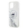 Karl Lagerfeld KLHMP12MLGCHSGH iPhone12/12 Pro 6.1" Hardcase Transparent Liquid Glitter Choupette He