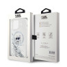 Karl Lagerfeld KLHMP12MLGCHSGH iPhone12/12 Pro 6.1" Hardcase Transparent Liquid Glitter Choupette He
