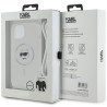 Karl Lagerfeld KLHMP13MHCCHNT IML Choupette Head & Cord Hardcase for iPhone 13/14/15 6.1" / transparent