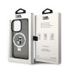 Karl Lagerfeld KLHMP13XHMRSKCK Ring Stand Hardcase for iPhone 13 Pro Max 6.7" / black