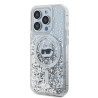 Karl Lagerfeld KLHMP13XLGCHSGH iPhone13 Pro Max 6.7" hardcase Liquid Glitter Choupette H / transparent