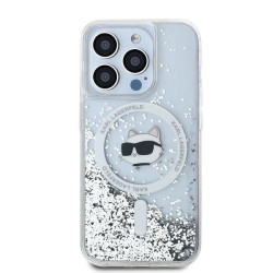 Karl Lagerfeld KLHMP13XLGCHSGH iPhone13 Pro Max 6.7" hardcase Liquid Glitter Choupette H / transparent