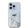 Karl Lagerfeld KLHMP13XLGCHSGH iPhone13 Pro Max 6.7" hardcase Liquid Glitter Choupette H / transparent