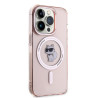 Karl Lagerfeld KLHMP14LHFCCNOP Hardcase IML Choupette MagSafe for iPhone 14 Pro 6.1" / pink