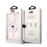 Karl Lagerfeld KLHMP14LHFCCNOP Hardcase IML Choupette MagSafe for iPhone 14 Pro 6.1" / pink