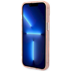 Karl Lagerfeld KLHMP14MHKCP Karl & Choupette Alumi Hardcase for iPhone 14 Plus / 15 Plus 6,7" / pink