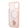 Karl Lagerfeld KLHMP14MHNKCIP Hardcase for iPhone 14 Plus / 15 Plus 6.7" / pink
