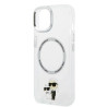 Karl Lagerfeld KLHMP14MHNKCIT Iconic Karl&Choupett Hardcase for iPhone 14 Plus/15 Plus 6,7" / transparent