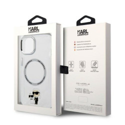 Karl Lagerfeld KLHMP14MHNKCIT Iconic Karl&Choupett Hardcase for iPhone 14 Plus/15 Plus 6,7" / transparent