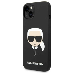 Karl Lagerfeld KLHMP14MSLKHBK Hardcase for iPhone 14 Plus / 15 Plus 6,7" / black