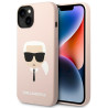 Karl Lagerfeld KLHMP14MSLKHLP Hardcase for iPhone 14 Plus / 15 Plus 6,7" / jght pink