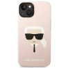 Karl Lagerfeld KLHMP14MSLKHLP Hardcase for iPhone 14 Plus / 15 Plus 6,7" / jght pink