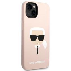 Karl Lagerfeld KLHMP14MSLKHLP Hardcase for iPhone 14 Plus / 15 Plus 6,7" / jght pink