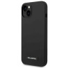 Karl Lagerfeld KLHMP14MSLMP1K hardcase Silicone Plaque Mag for iPhone 14 Plus / 15 Plus 6,7" / black