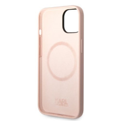 Karl Lagerfeld KLHMP14MSNIKBCP Silicone Ikonik Mag for iPhone 14 Plus / 15 Plus 6.7" / pink