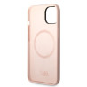 Karl Lagerfeld KLHMP14MSNIKBCP Silicone Ikonik Mag for iPhone 14 Plus / 15 Plus 6.7" / pink