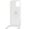 Karl Lagerfeld KLHMP14SHCCHNT Hardcase IML Choupette Head & Cord for iPhone 14/13/15 6.1" / transparent
