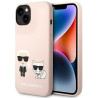 Karl Lagerfeld KLHMP14SSSKCI iPhone 14/15/13 6,1" Hardcase / light pink