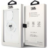 Karl Lagerfeld KLHMP14XHFCCNOT iPhone 14 Pro Max 6.7" transparent hardcase IML Choupett