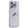 Karl Lagerfeld KLHMP14XHLSKCH Hardcase IML Metal Karl & Choupette for iPhone 14 Pro Max 6.7" / white