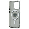 Karl Lagerfeld KLHMP15LHLSKIK Hardcase IML Metal Karl Head MagSafe for iPhone 15 Pro 6.1" / black