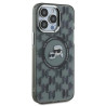 Karl Lagerfeld KLHMP15LHMCKMHK IML Monogram Karl&Choupette Head MagSa for iPhone 15 Pro 6.1" / black