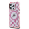 Karl Lagerfeld KLHMP15LHMCKMHP IML Monogram Karl&Choupette Head MagSafe for iPhone 15 Pro 6.1" / pink