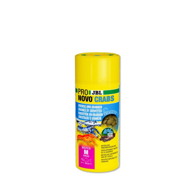 JBL ProNovo Crabs Wafer M pašaras krabams ir krevetėms 250 ml