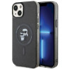 Karl Lagerfeld KLHMP15MHGKCNOK Hardcase Karl&Choupette Gli for iPhone 15 Plus / 14 Plus 6.7" / black