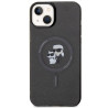Karl Lagerfeld KLHMP15MHGKCNOK Hardcase Karl&Choupette Gli for iPhone 15 Plus / 14 Plus 6.7" / black