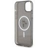 Karl Lagerfeld KLHMP15MHGKCNOK Hardcase Karl&Choupette Gli for iPhone 15 Plus / 14 Plus 6.7" / black
