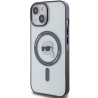 Karl Lagerfeld KLHMP15MHKHNOTK iPhone 15 Plus/14 Plus 6.7" transparent hardcase IML Karl`s Head Mag
