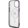 Karl Lagerfeld KLHMP15MHKHNOTK iPhone 15 Plus/14 Plus 6.7" transparent hardcase IML Karl`s Head Mag