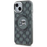 Karl Lagerfeld KLHMP15MHMCKMHK IML Monogram Karl&Choupette Head MagS for iPhone 15 Plus 6.7" / black