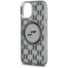 Karl Lagerfeld KLHMP15MHMCKMHK IML Monogram Karl&Choupette Head MagS for iPhone 15 Plus 6.7" / black