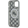 Karl Lagerfeld KLHMP15MHMCKMHK IML Monogram Karl&Choupette Head MagS for iPhone 15 Plus 6.7" / black