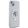 Karl Lagerfeld KLHMP15MHMRSKCH iPhone 15 Plus / 14 Plus 6.7" Hardcase Ring Stand Karl&Cho / white