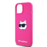 Karl Lagerfeld KLHMP15MSCHPPLF Hardcase for iPhone 15 Plus / 14 Plus 6.7" / fuschia